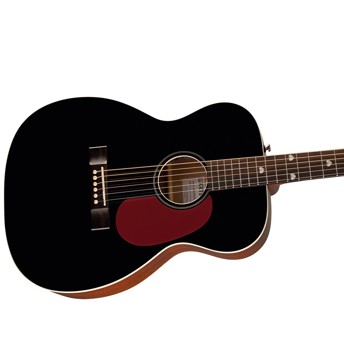 Alt View 3. Gretsch - Gretsch Nick 13 Outlaw Heart Grand Concert Acoustic Guitar, Black.