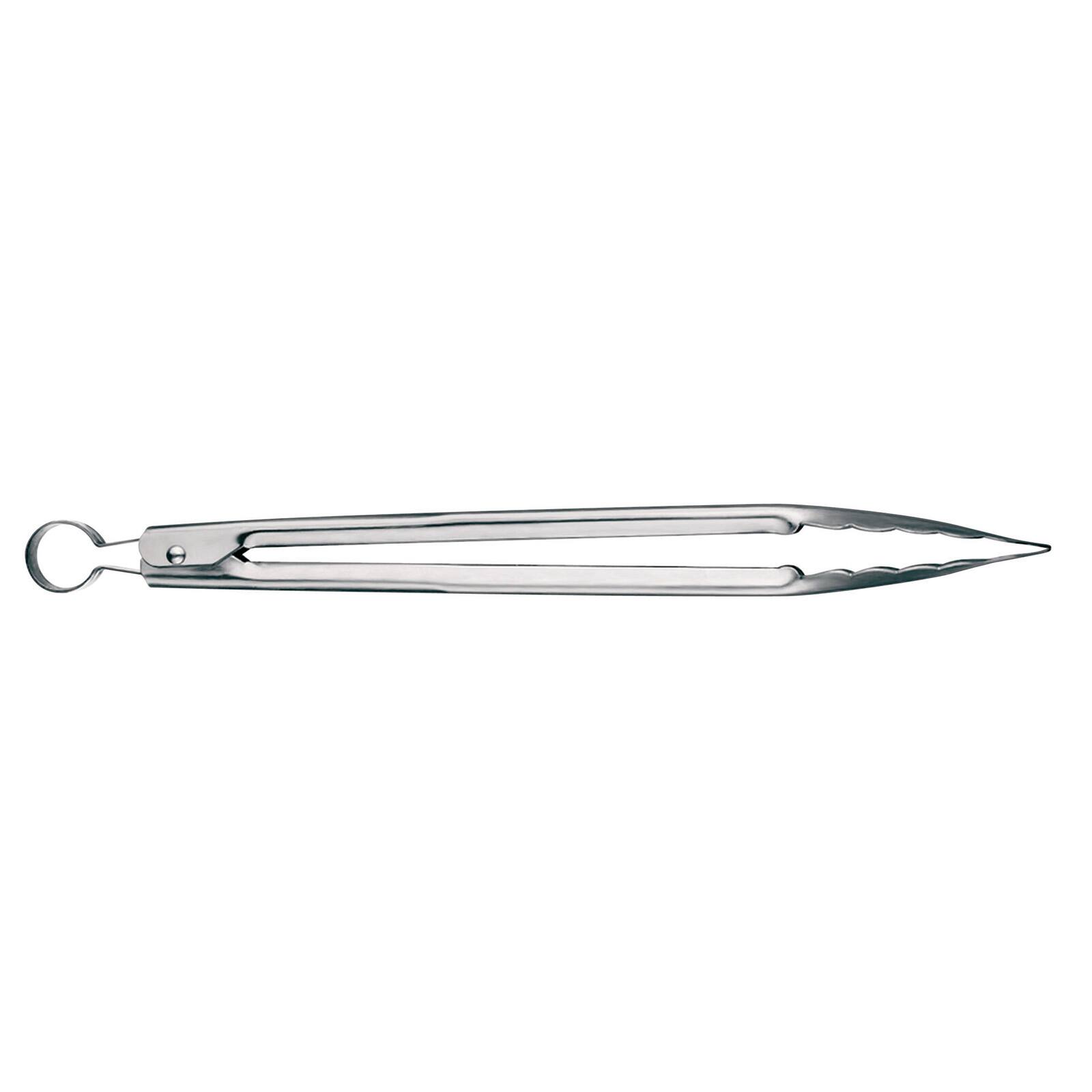 Alt View 2. Cuisipro - 9.5 Inch Stainless Steel Locking Tongs - Silver.