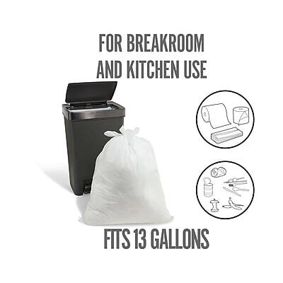 FOR BREAKROOM AND KITCHEN USE  
FITS 13 GALLONS