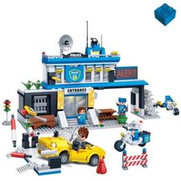 BanBao - Police Station Building Kit STEM Toy (938 pcs) Building Set for Kids