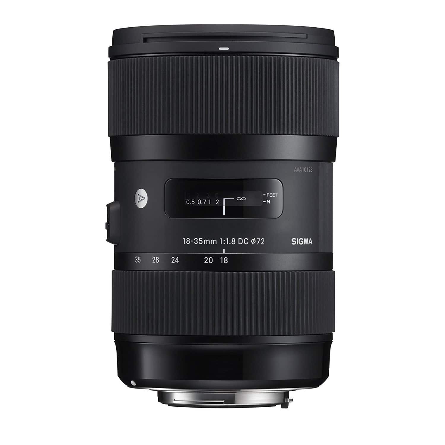 Sigma 18 35mm f/1.8 DC HSM Art Lens for Canon DSLR Cameras 210101