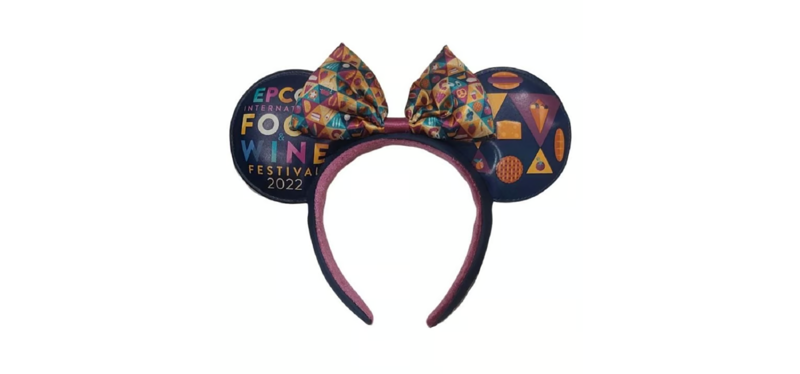 Disney - Minnie Ears Headband - 2022 Epcot Food And Wine Festival.