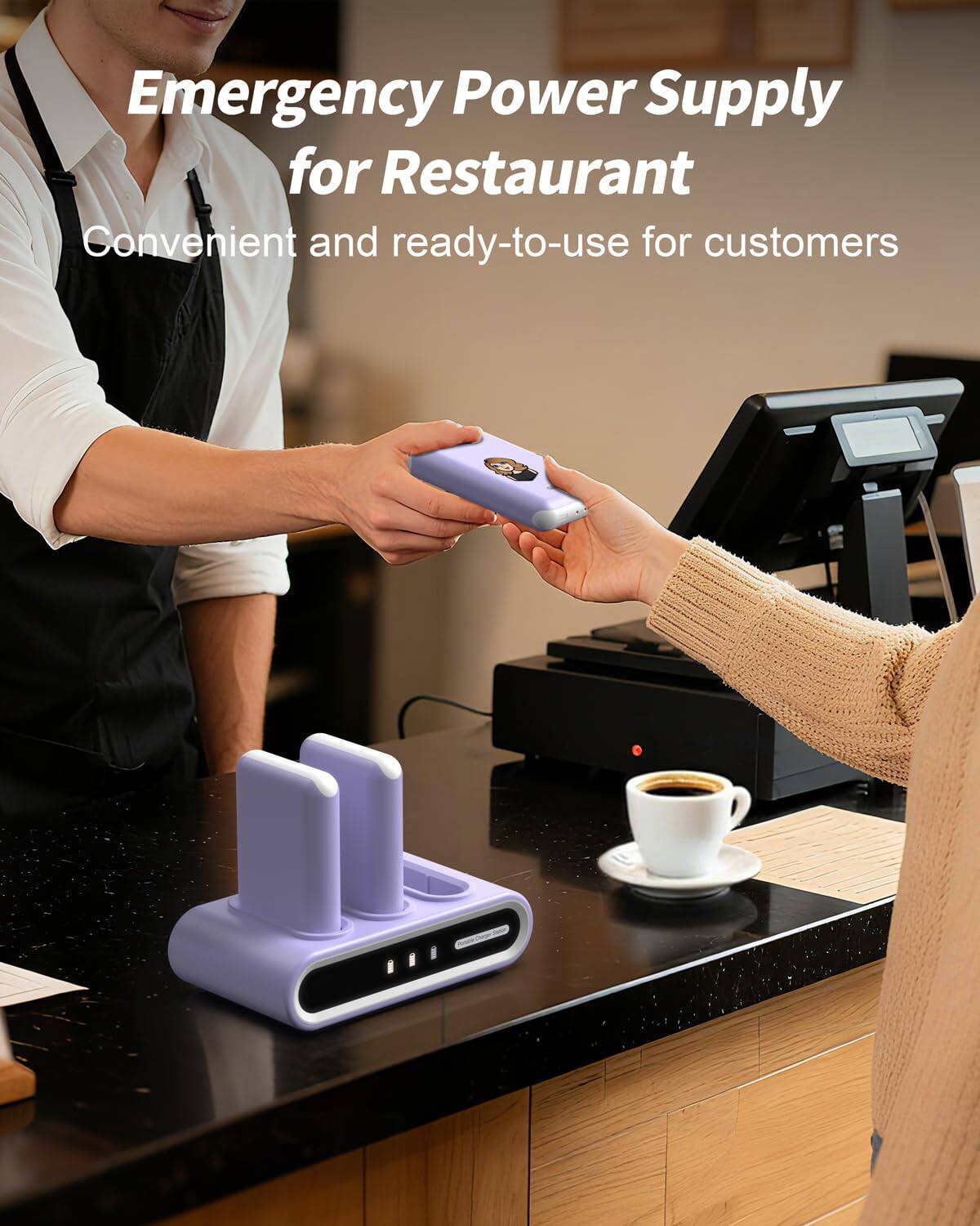 Emergency Power Supply for Restaurant  
Convenient and ready-to-use for customers