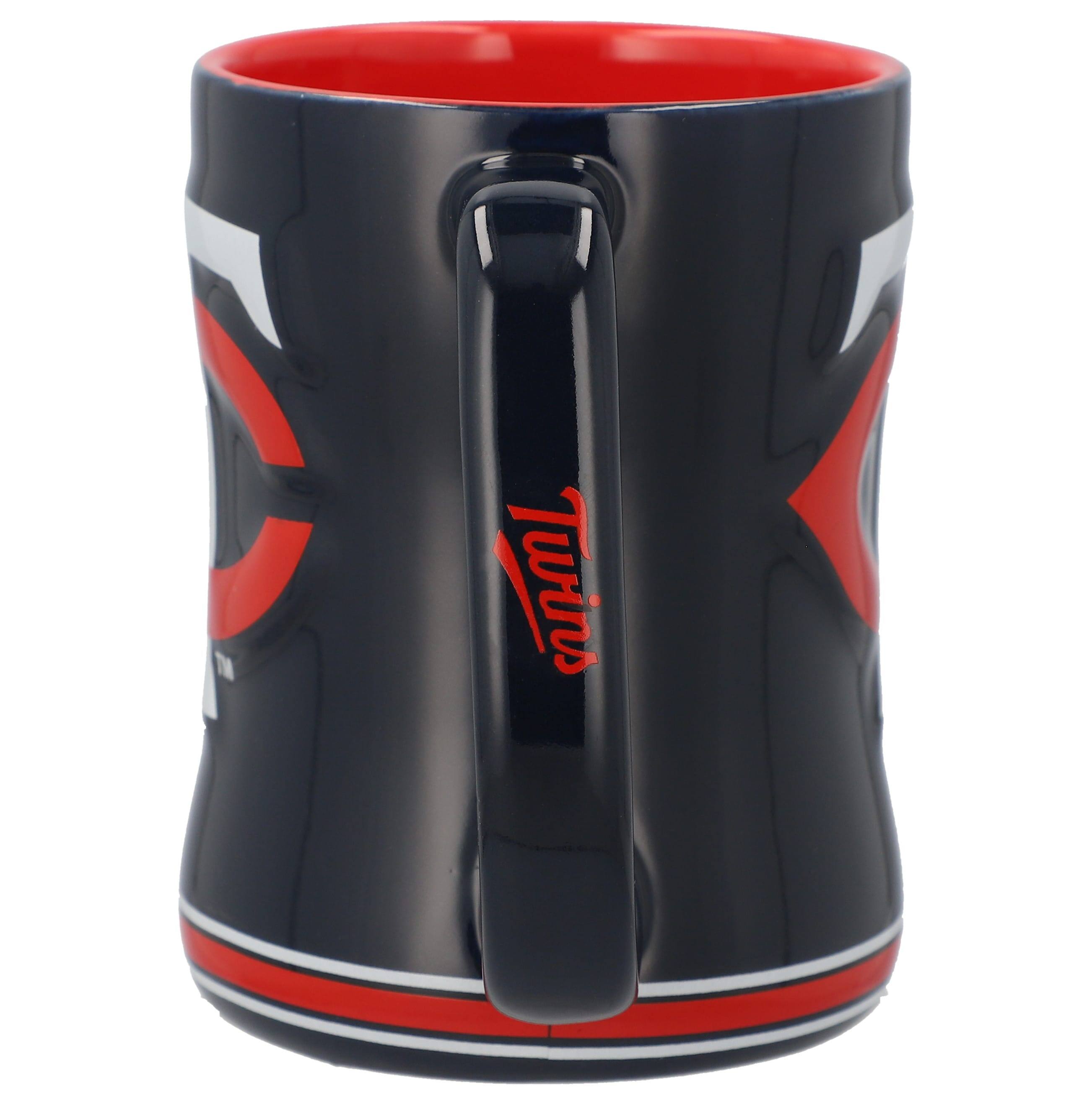 Alt View 1. Logo Brands - 14oz. Relief Mug - Multicolor.