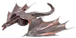 Metal Earth - Premium Series Game of Thrones Drogon 3D Metal Model Kit Fascinations - Silver