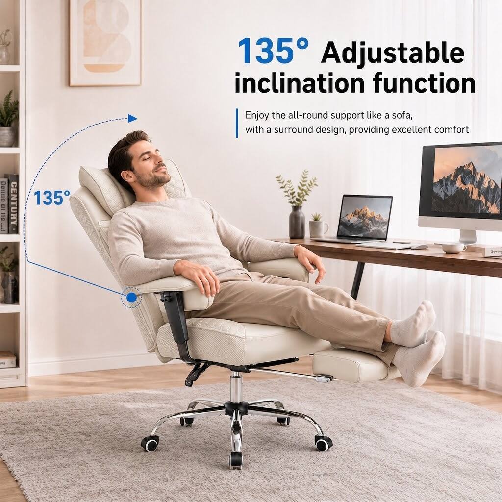 135° Adjustable inclination function

Enjoy the all-round support like a sofa, with a surround design, providing excellent comfort