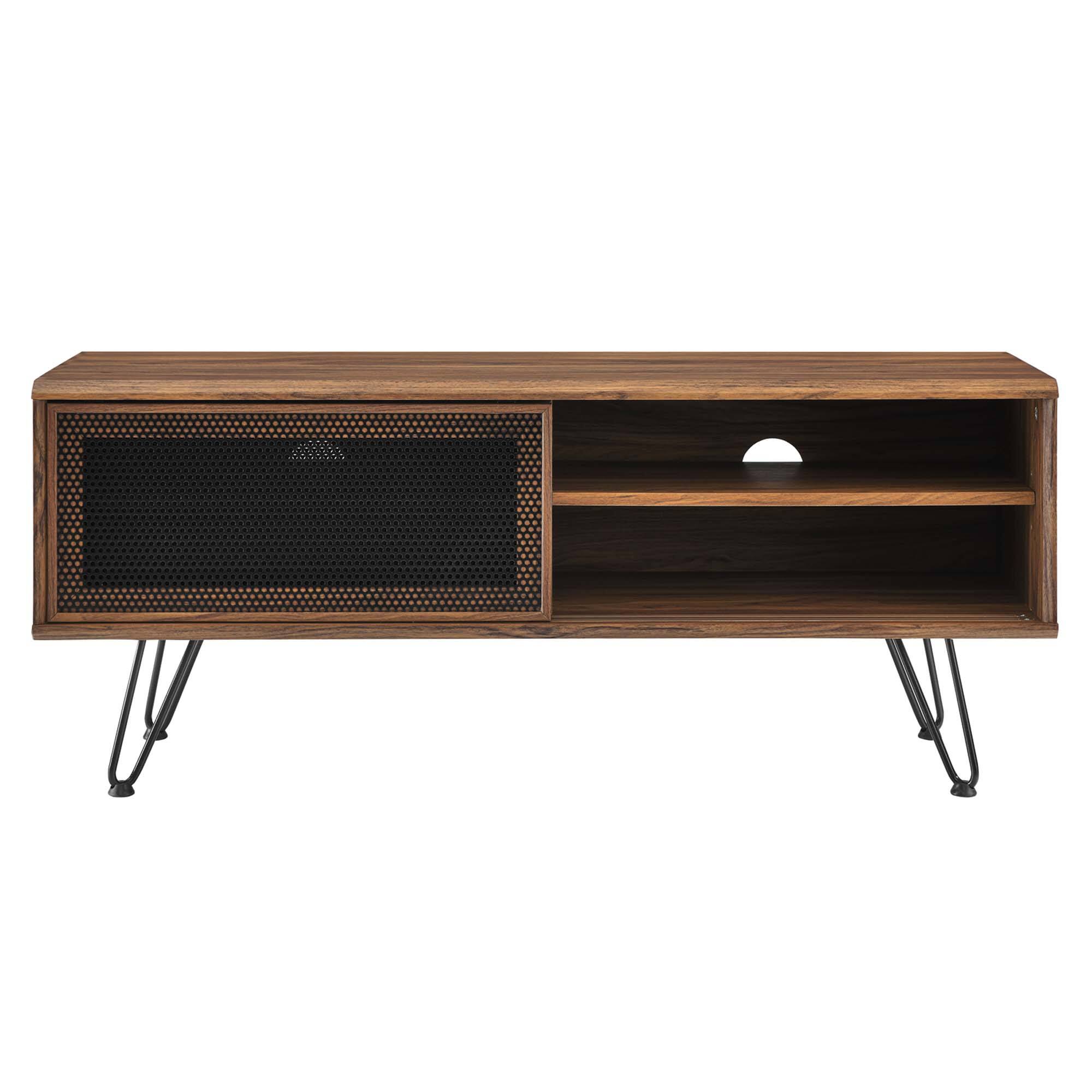 Alt View 1. Modway - Nomad 47" TV Stand by Modway - Walnut.