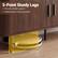 5-Point Sturdy Legs
- Provide reliable support
- Makes bottom cleaning easier
6"