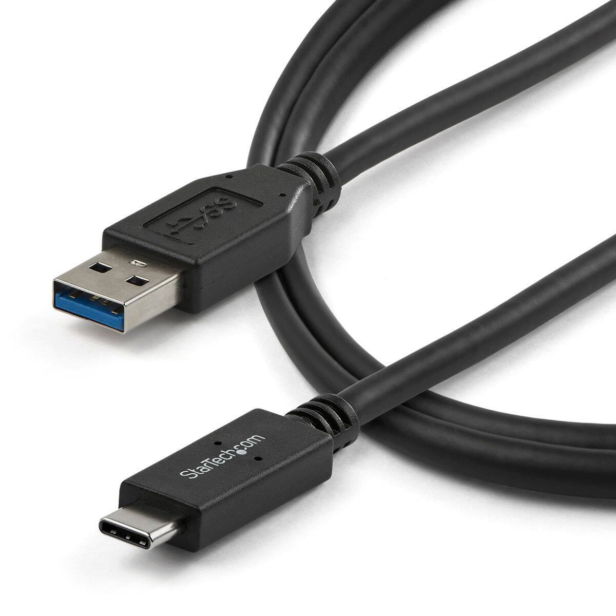 Alt View 3. StarTech.com - StarTech 1m / 3.28' 10Gbps USB 3.1 Cable with 9 Pin USB-A Male to 24 Pin USB-C Male Connector.