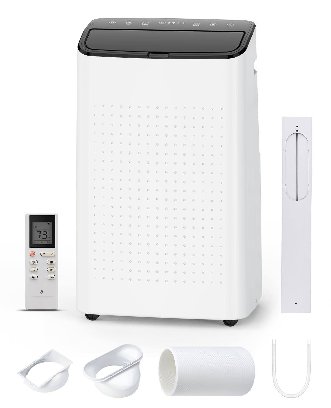 GARVEE - 14000 BTU Portable Air Conditioner 3-in-1 Cool/Dehumidify/Fan for 700 Sq.Ft Smart/Sleep Mode