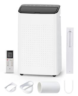 GARVEE - 14000 BTU Portable Air Conditioner 3-in-1 Cool/Dehumidify/Fan for 700 Sq.Ft Smart/Sleep Mode