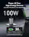 Power All Your High-Energy Devices
Each USB-C Port Delivers a Full 100W of Power
100W
50%
30 Min
Charge a 14" MacBook Pro (M3 Pro)
Note: Data based on internal lab testing.
For optimal 100W charging, use an E-Marker cable.