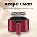 Keep It Clean
Nonstick, dishwasher-safe basket and rack