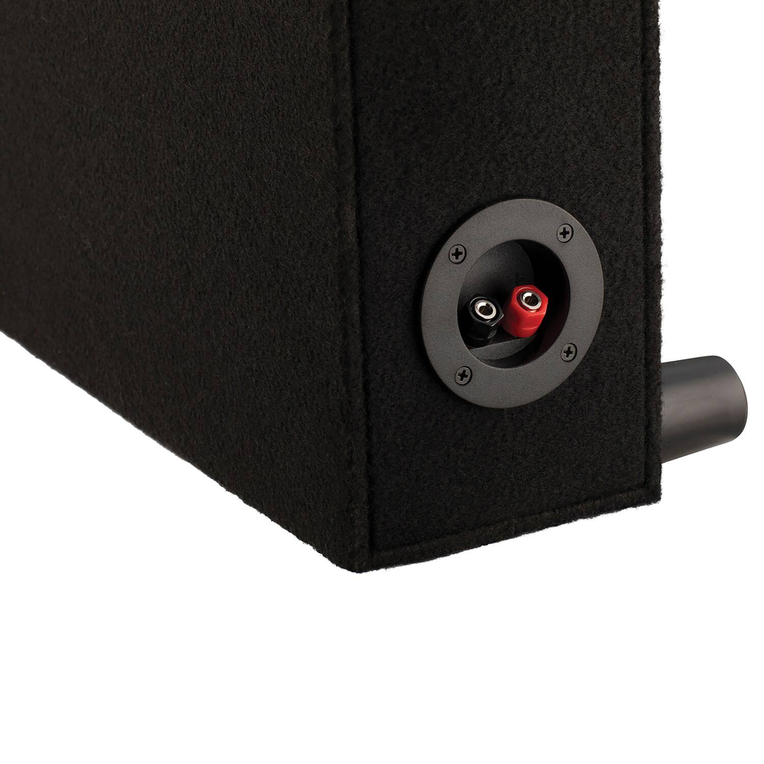 Left. Pioneer - A-Series TS-A3000LB Shallow-Mount Pre-Loaded Enclosure 12" 1500W Max Subwoofer - Black.