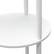 Alt View 15. Simple Designs - Round Etagere Storage Floor Lamp with 2 USB, 1 Outlet - White.