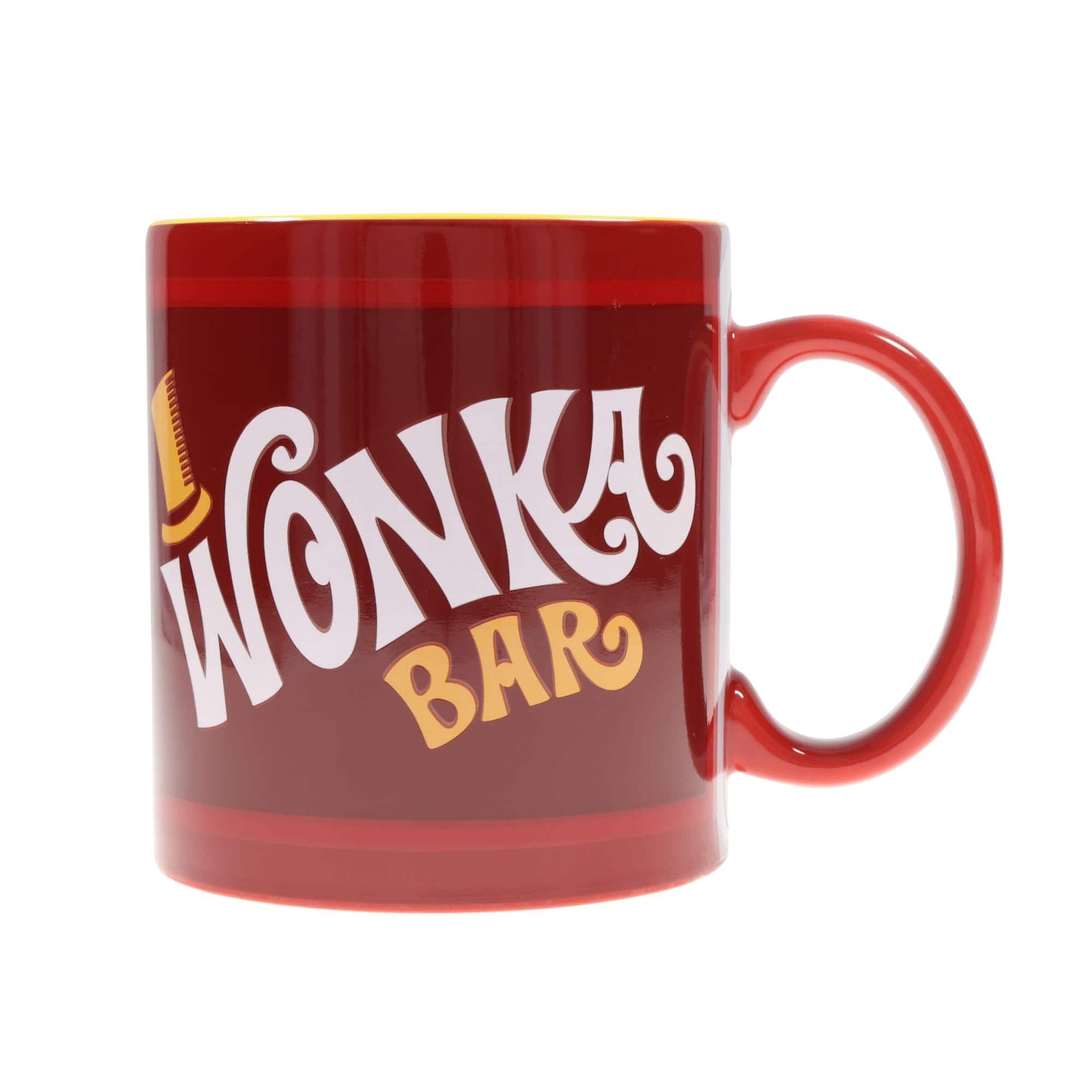 Silver Buffalo - Willy Wonka & The Chocolate Factory Wonka Bar Winning Ticket Ceramic Mug - Red price history on PriceWatchPro