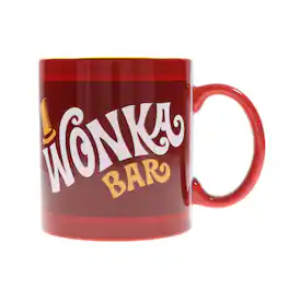 Silver Buffalo - Willy Wonka & The Chocolate Factory Wonka Bar Winning Ticket Ceramic Mug - Red