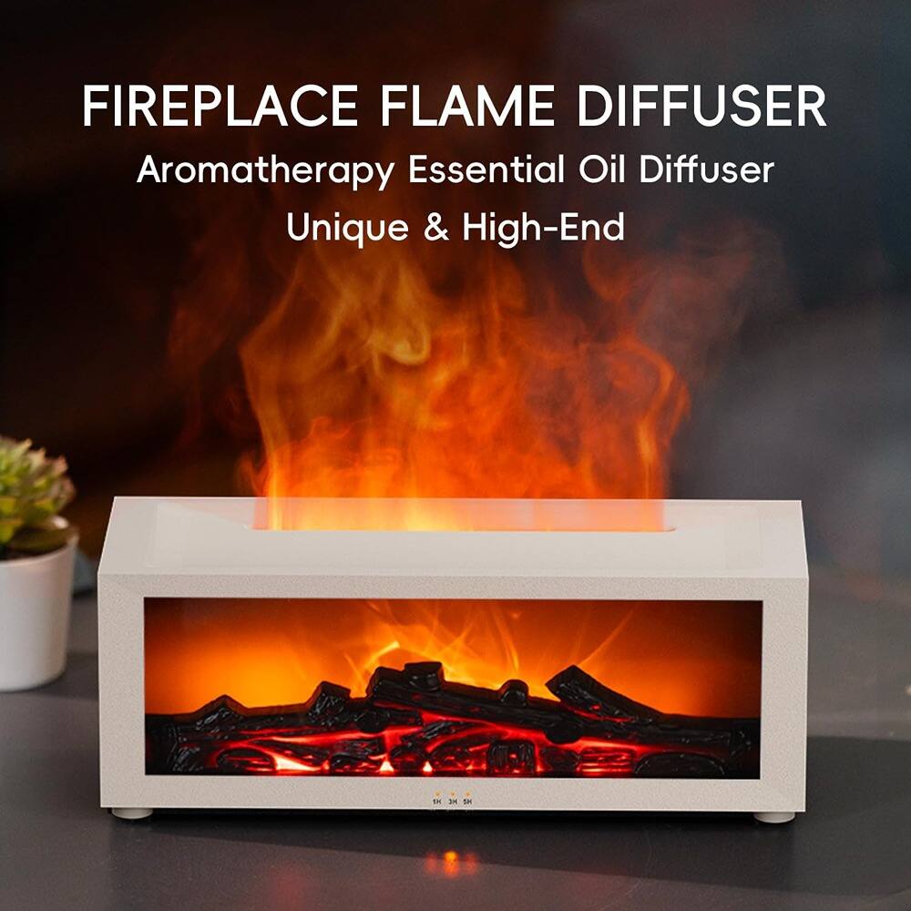 FIREPLACE FLAME DIFFUSER  
Aromatherapy Essential Oil Diffuser  
Unique & High-End
