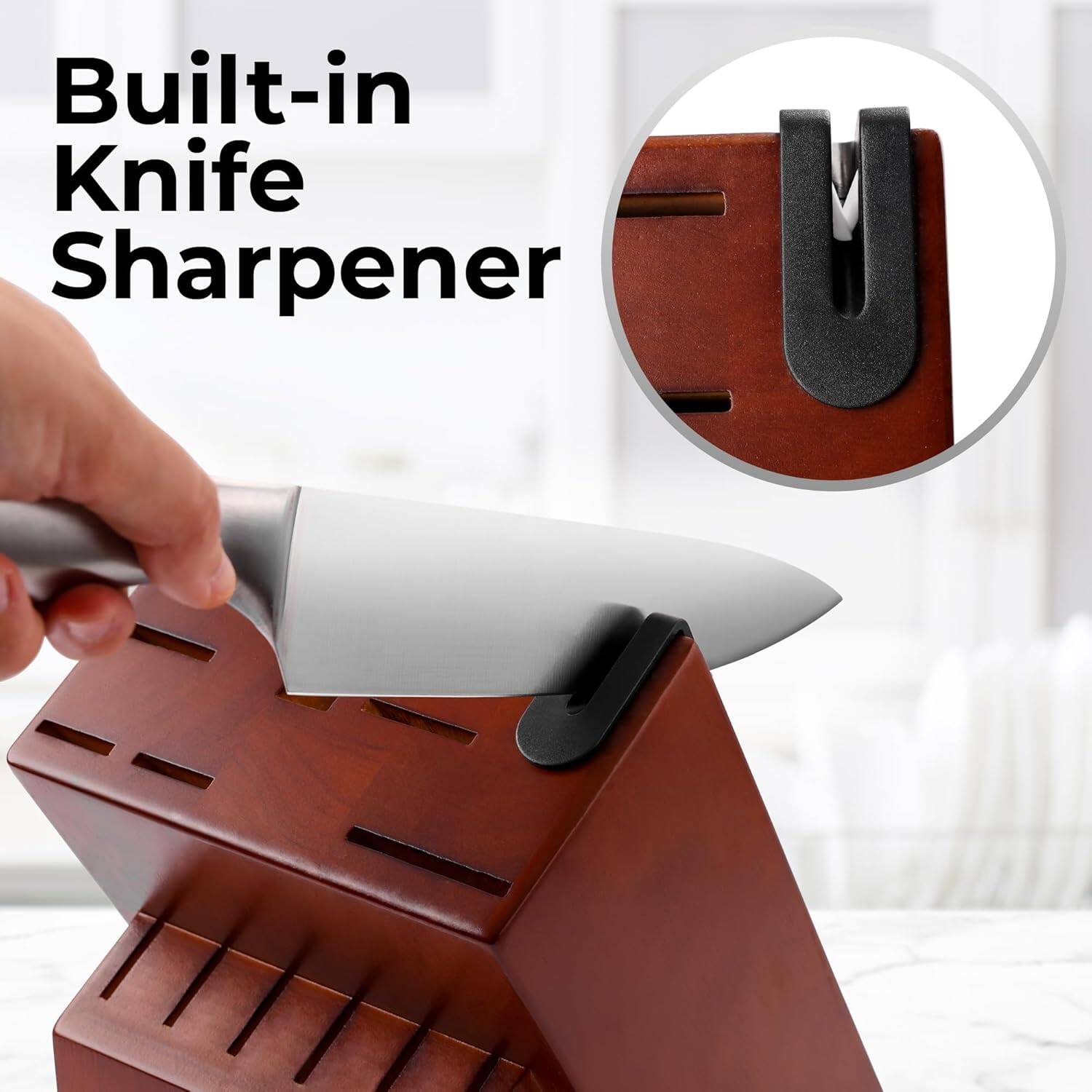 Built-in Knife Sharpener