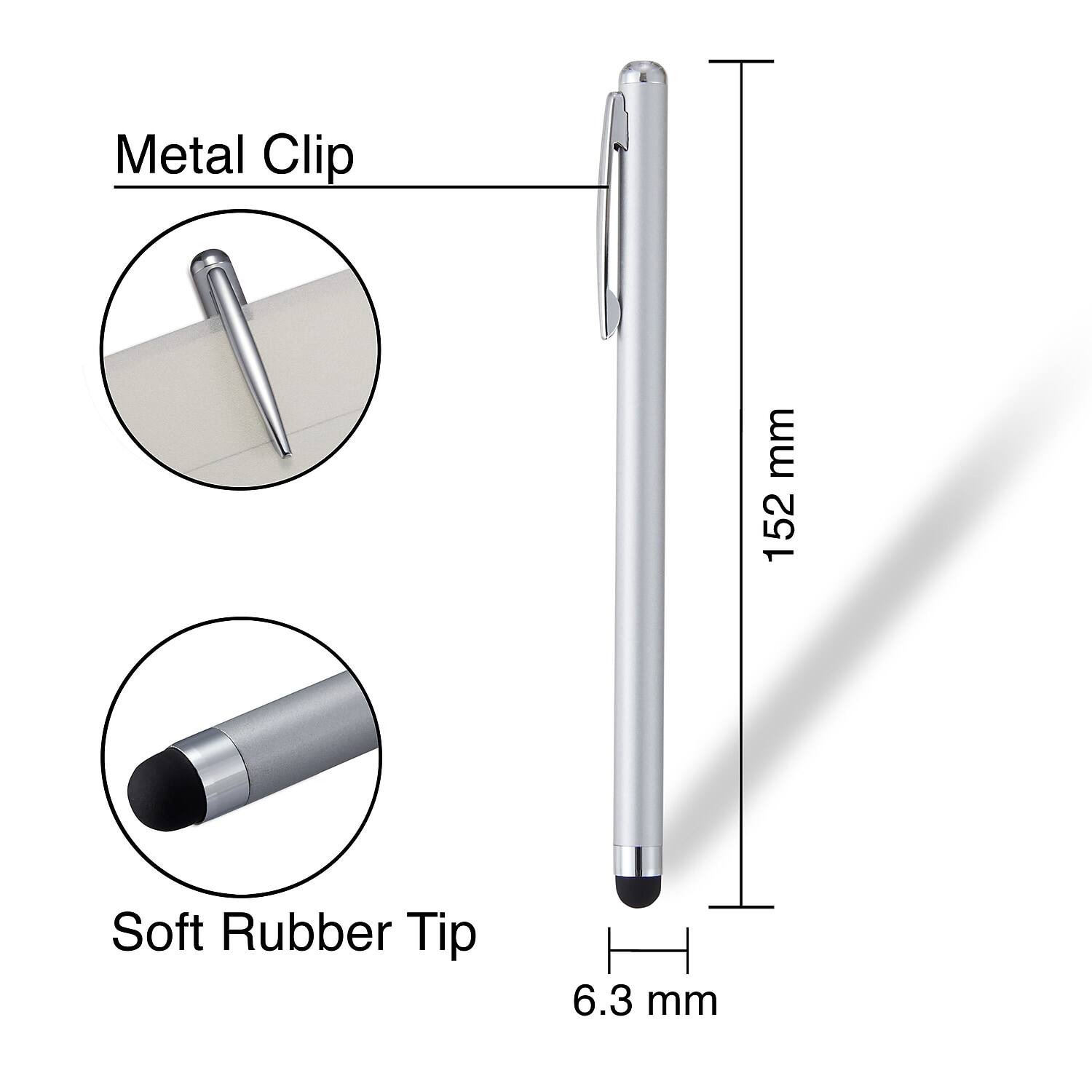 Metal Clip  
152 mm  

Soft Rubber Tip  
6.3 mm