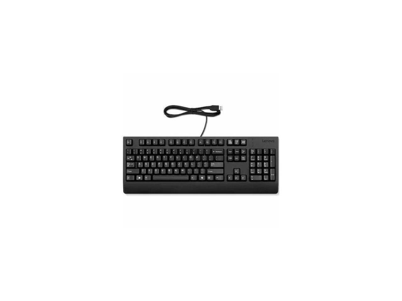Alt View 4. Lenovo - Lenovo Preferred Pro II USB Keyboard-US English - Black.