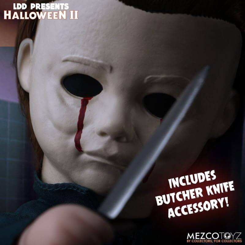 LDD Presents Halloween II Includes Butcher Knife Accessory! MezcoToyz by Collectors, for Collectors