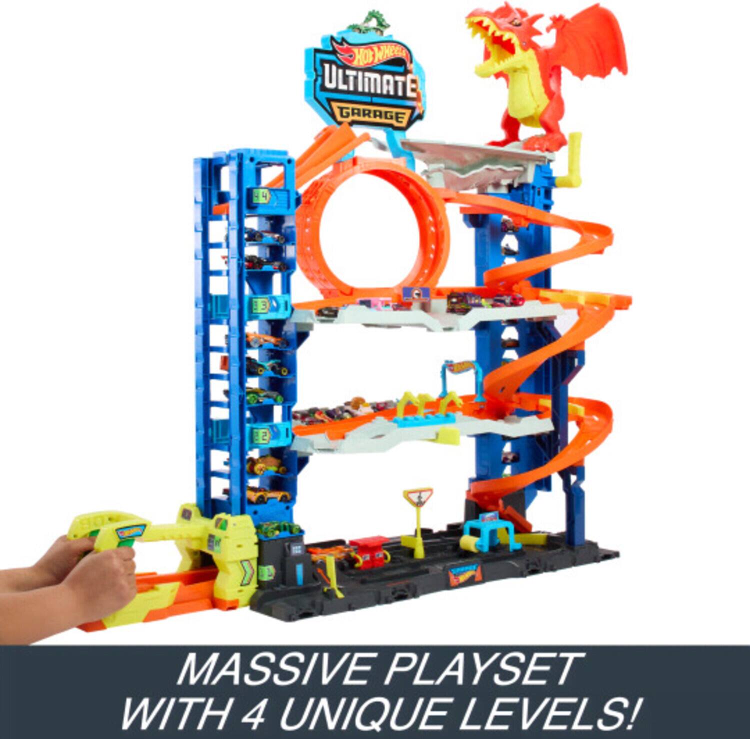 ULTIMATE GARAGE MASSIVE PLAYSET WITH 4 UNIQUE LEVELS!