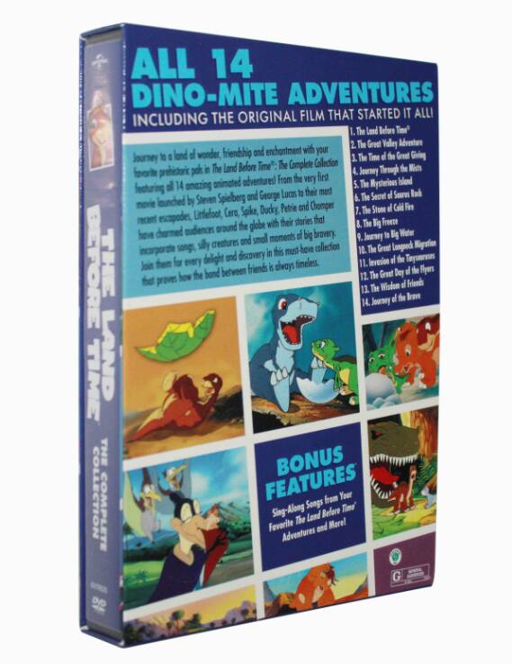 Left. The Land Before Time: The Complete Collection (Box Set) [DVD].