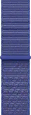 Angle. Apple - 42mm Sport Loop - Ultramarine.