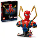 Marvel Iron Spider-Man Bust Building Kit for Adults 76326