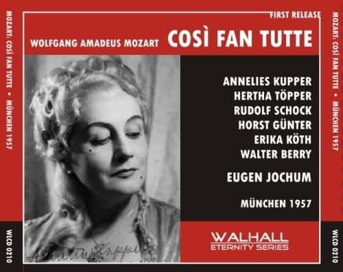Rudolf Schock - Cosi Fan Tutte   - COMPACT DISCS [CD] price history on PriceWatchPro