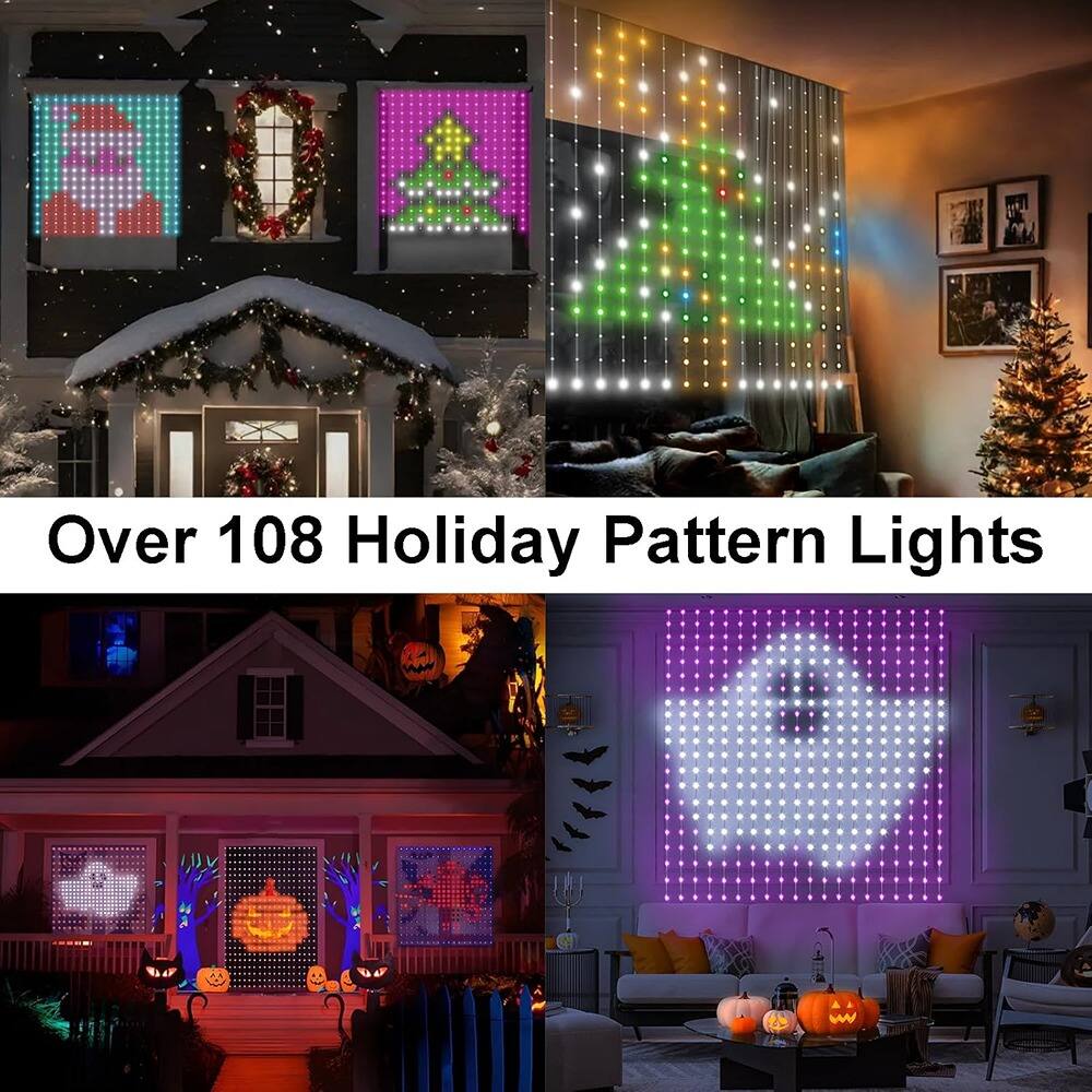 Over 108 Holiday Pattern Lights