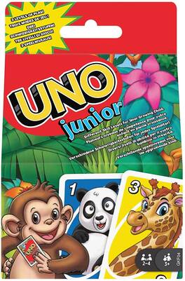 Mattel - Games - UNO Junior 2.0 - GAMES (MISC) - Multicolor