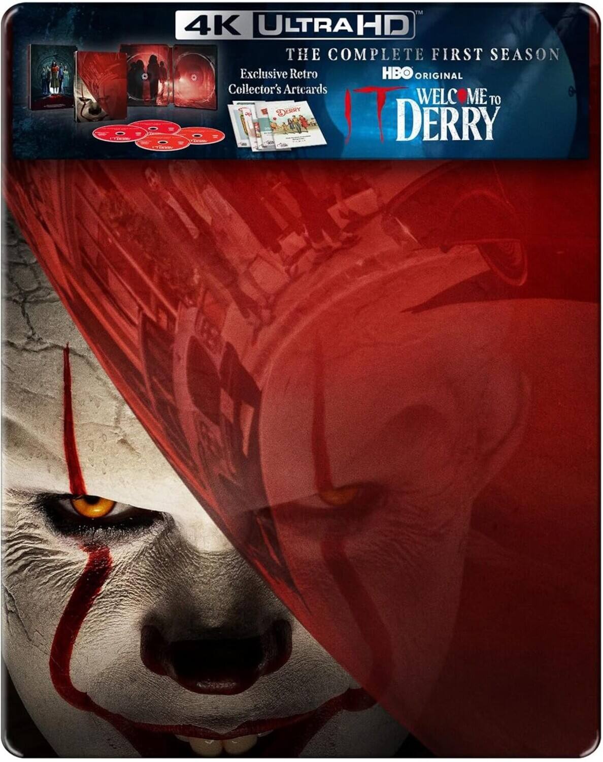 It: Welcome to Derry: The Complete First Season (Steelbook)   - 4K Blu-Ray [4K Ultra HD Blu-ray]