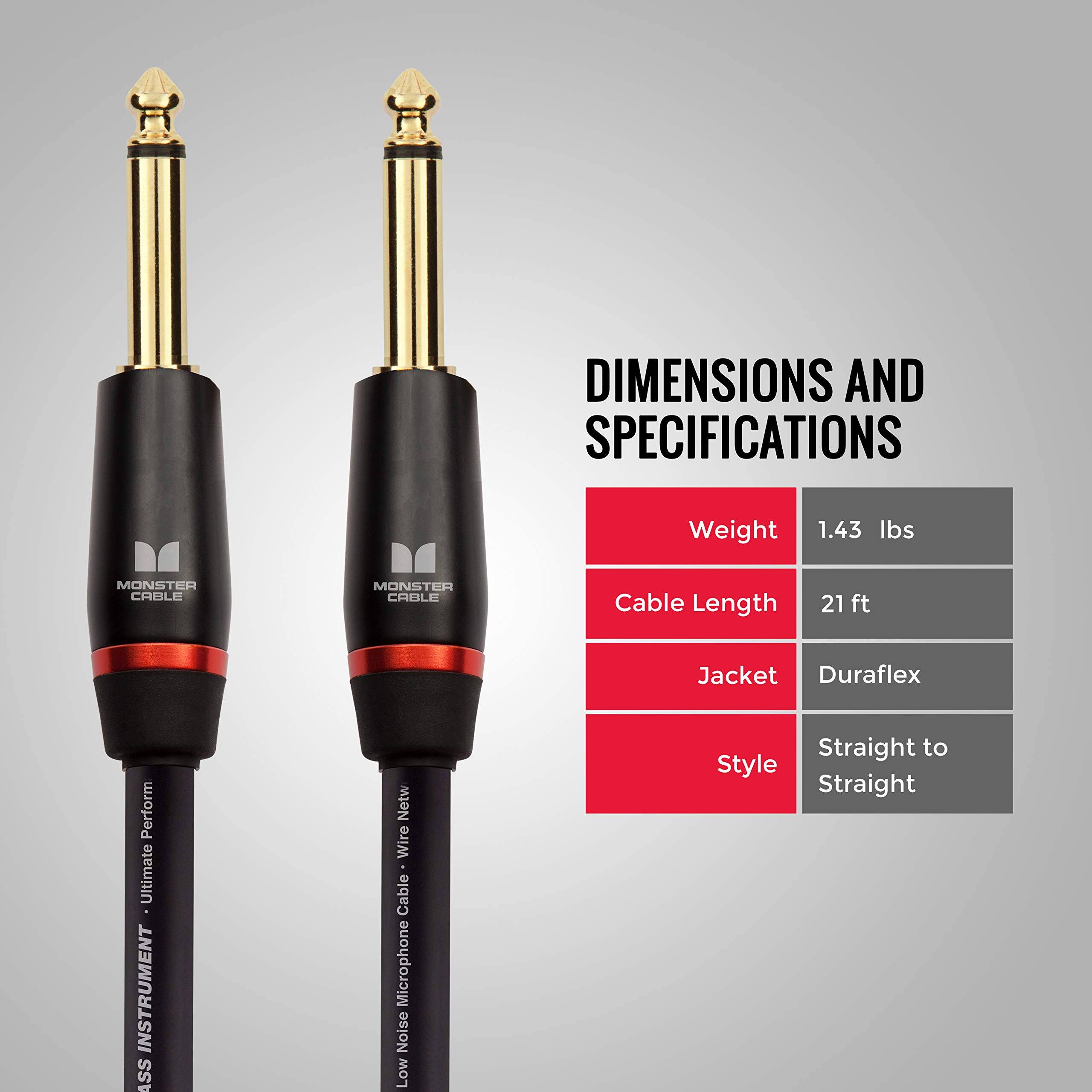 DIMENSIONS AND SPECIFICATIONS

- Weight: 1.43 lbs
- Cable Length: 21 ft
- Jacket: Duraflex
- Style: Straight to Straight

Low Noise Microphone Cable • Wire Netw
Ultimate Performance
INSTRUMENT