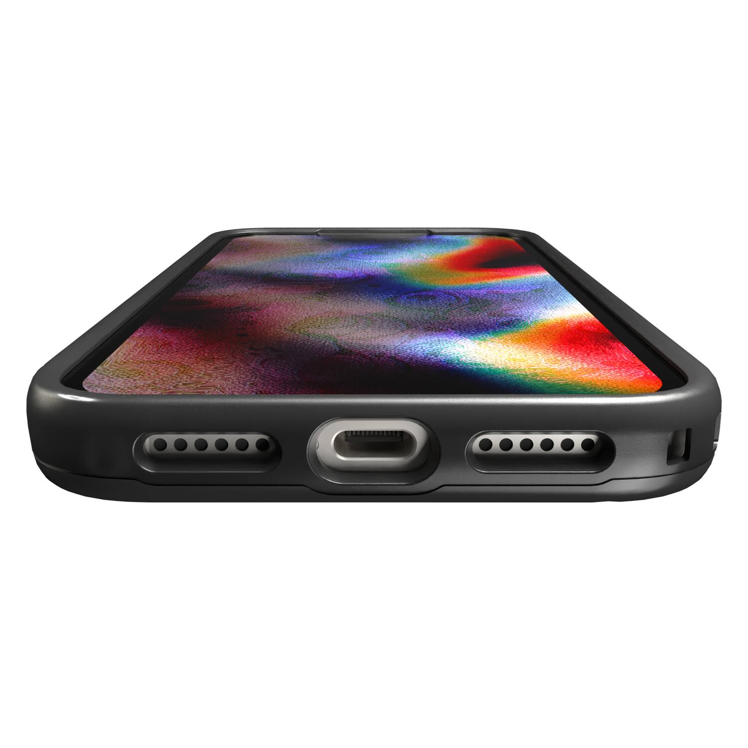 Alt View 2. Cellhelmet - Fortitude Series MagSafe Compatible Case for iPhone 17 Pro Max - Black.