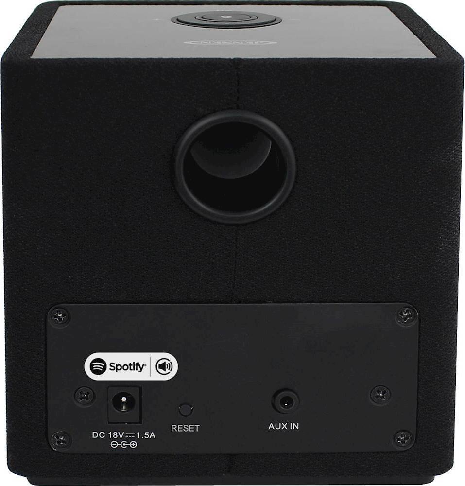 Back. Jensen - JSB-1000 Hi-Res Wireless Speaker with Chromecast Built-In - Black.