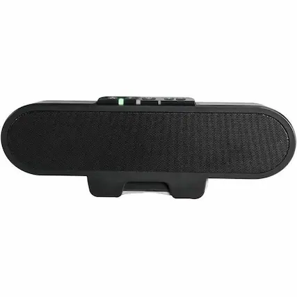 Front. Cyber Acoustics - Cyber Acoustics CA-2890PRO Bluetooth Sound Bar Speaker - 5 W RMS - 20 kHz - USB - 1 - Black.
