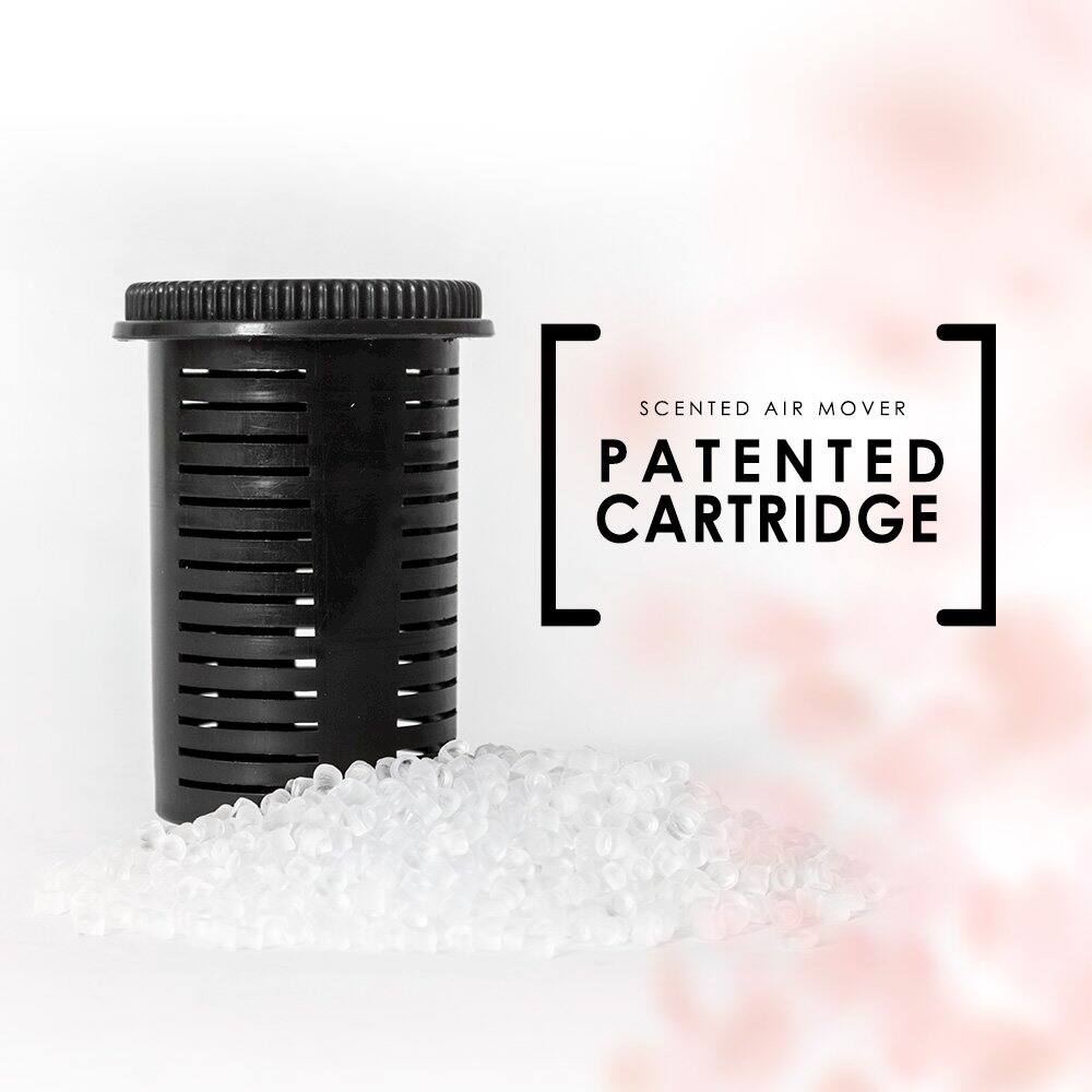 SCENTED AIR MOVER  
PATENTED CARTRIDGE