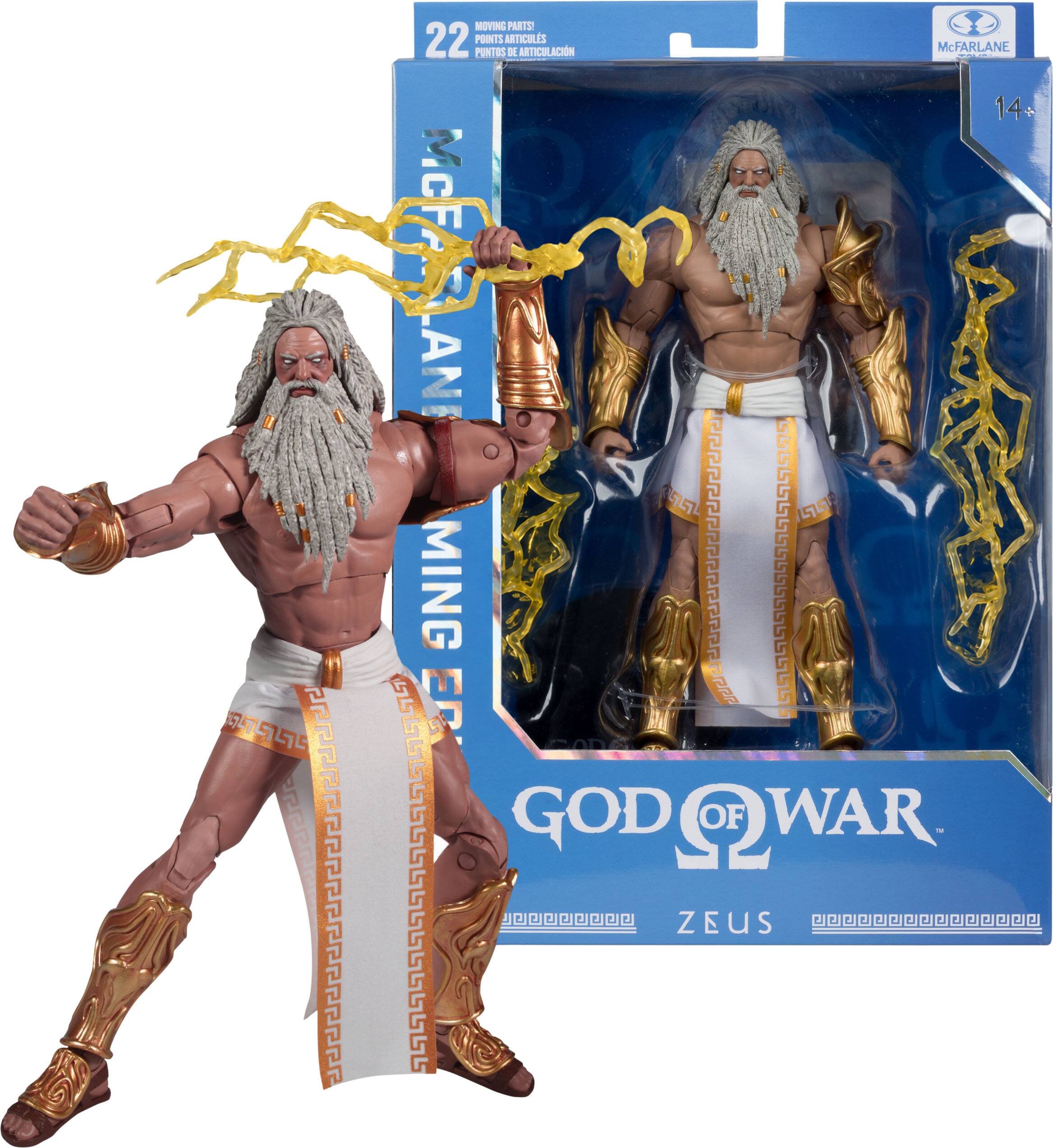 McFarlane Toys - God of War Zeus 7.8" Action Figure -McFarlane Gaming Edition