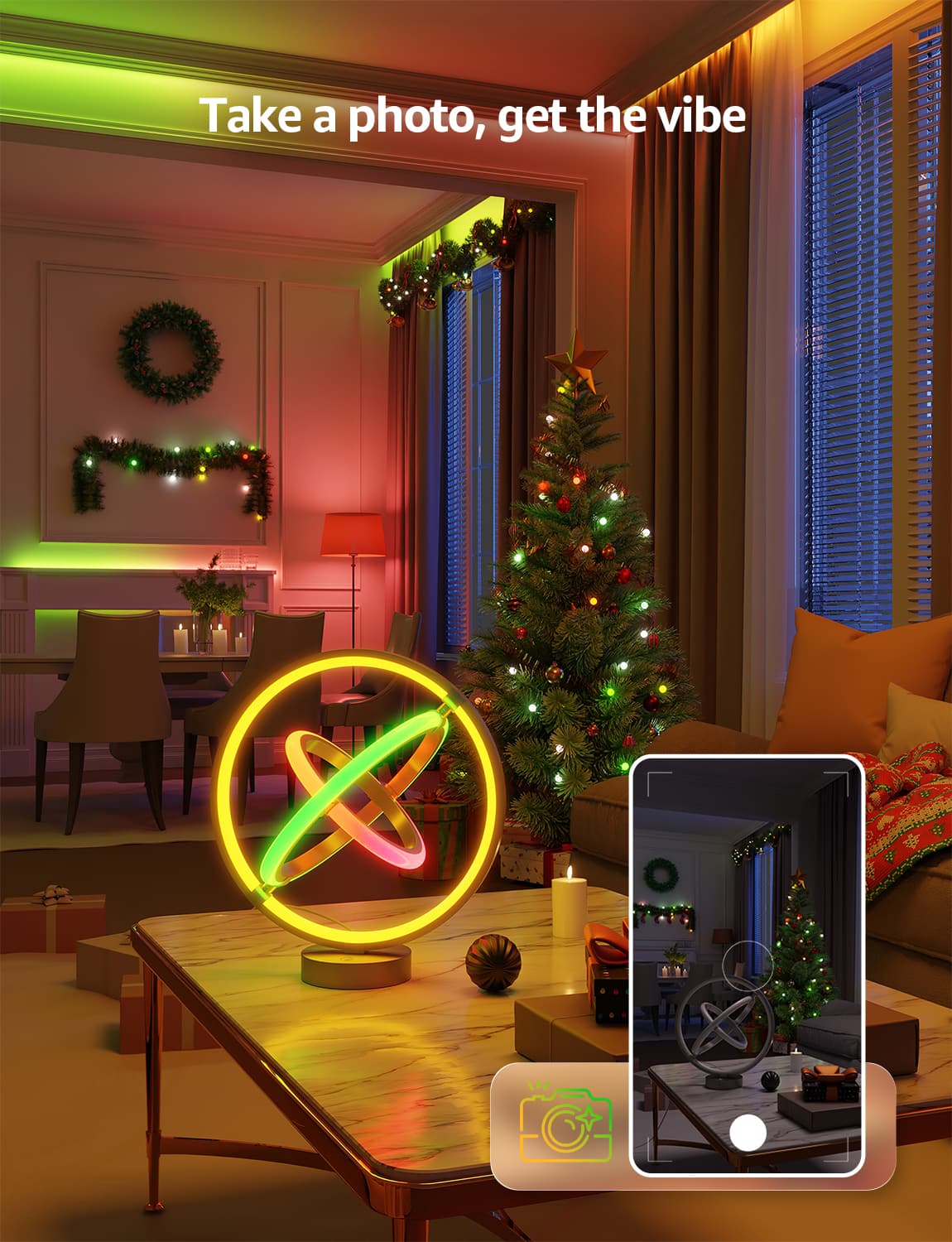 Lepro TB1 AI Smart LED Desk Lamp, Alexa Google Enabled RGB+IC