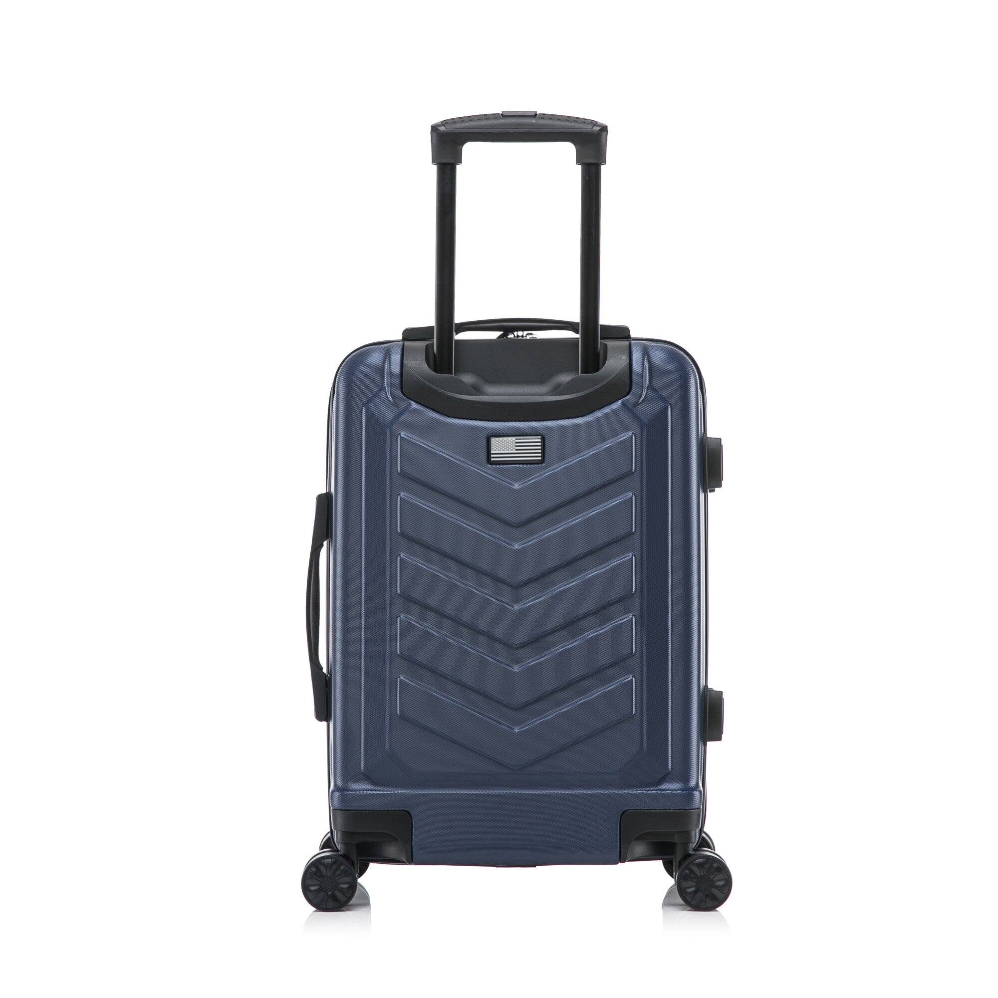Alt View 4. US Army - FOX 20" Carry-On Suitcase - NAVY BLUE.