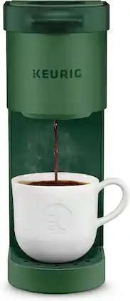 Keurig - Refurbished Excellent - K-Mini Single Serve Coffee Maker with 6-12Oz Cup Sizes, Quick Brewing, and Removable Drip Tray