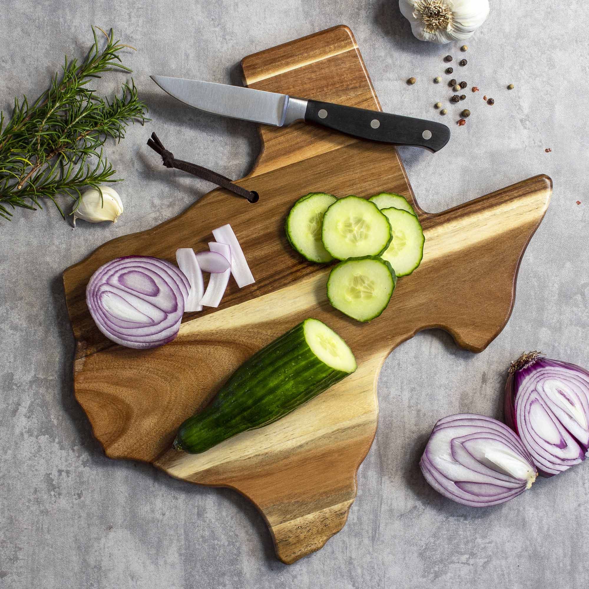 Back. Rock & Branch - Origins Series Texas Cutting Board.