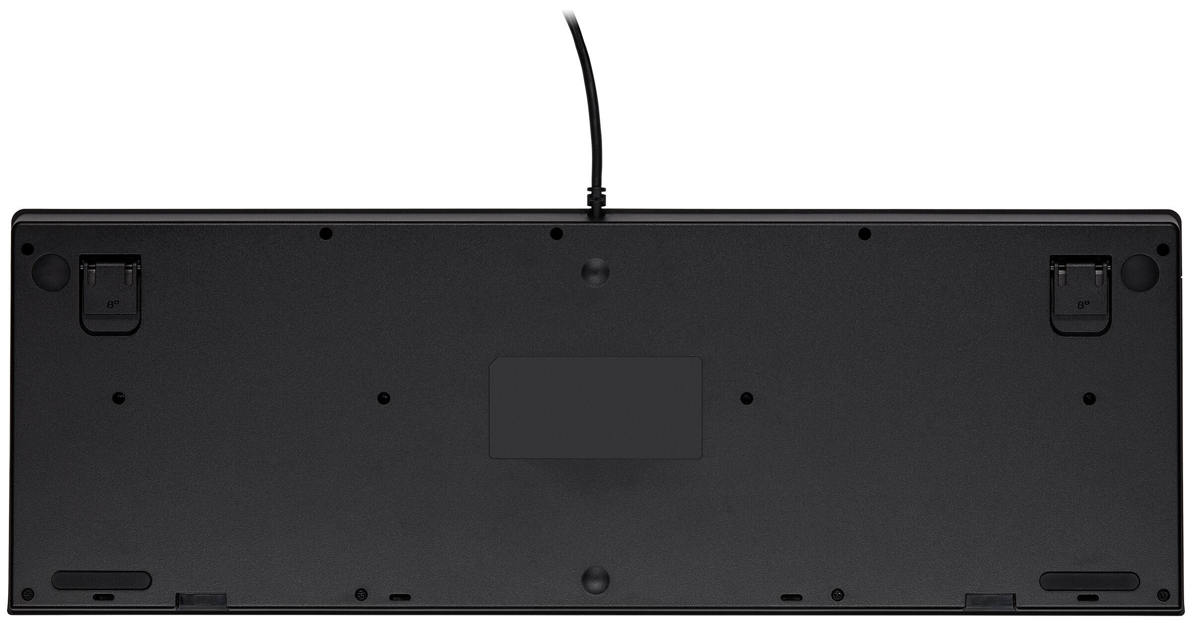 Alt View 12. CORSAIR - K55 RGB Pro LITE Full-size Wired Dome Membrane Gaming Keyboard with Elgato Stream Deck Software Integration - Black.