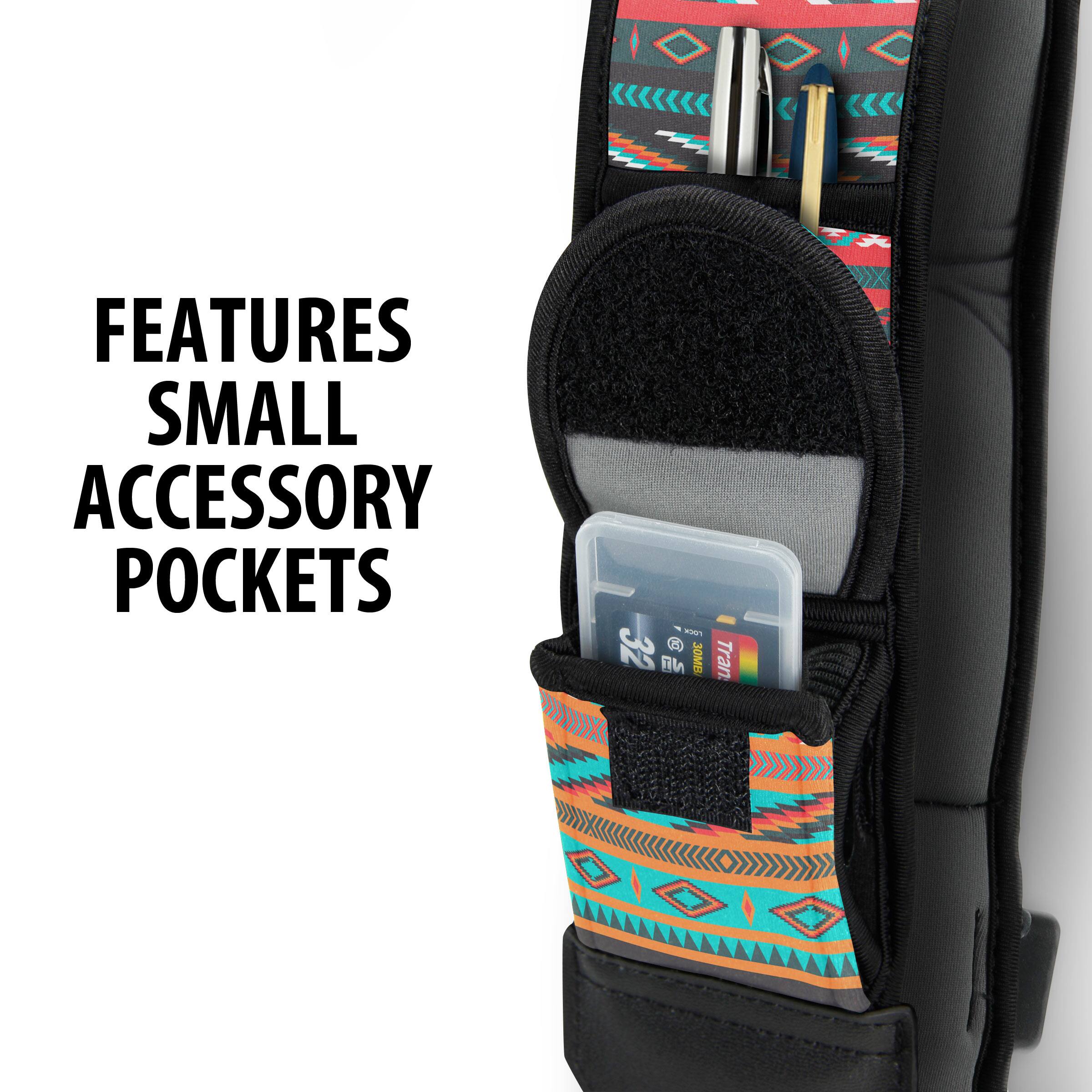 FEATURES SMALL ACCESSORY POCKETS