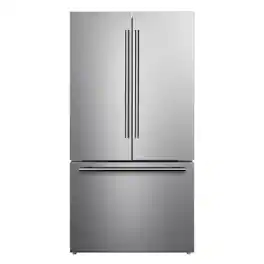 Forno Appliances - Rivello 27.4 Cu. Ft. French Door Refrigerator with Internal Water Dispenser - Stainless Steel