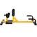 Alt View 18. Costway - 3-in-1 Sissy Squat Push Up Ab Workout Home Gym Sit Up Machine Height Adjustable - Black/Yellow.