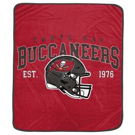 Pegasus - Tampa Bay Buccaneers Vintage Arch Ultra Soft 50" x 60" Blanket - Multicolor