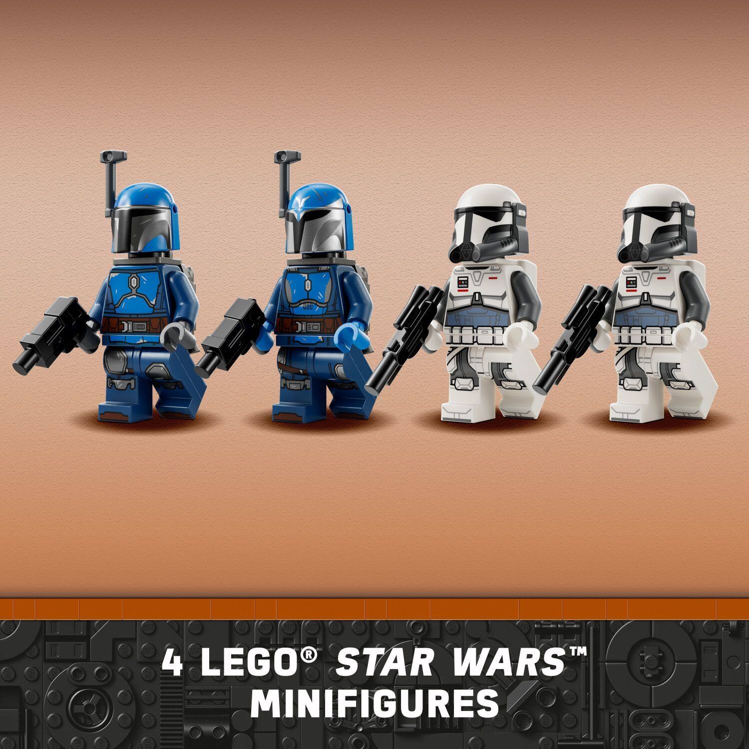 C R TM 4 LEGO STAR WARS MINIFIGURES